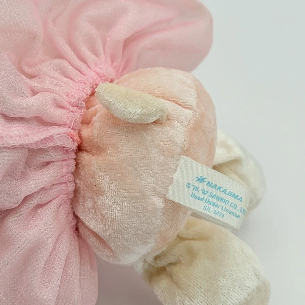 2002 Hello Kitty Sanrio‎ Beanie Plush NAKAJIMA PINK Angel Fairy Rare 6